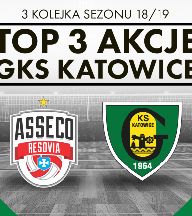 TOP3 akcje GieKSy w meczu z Resovią [WIDEO]