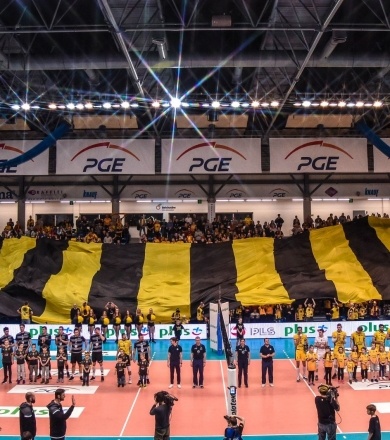 Kulisy meczu PGE Skra - GKS Katowice [WIDEO]