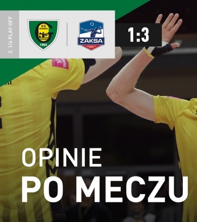 Play-off. Wywiady po meczu GKS Katowice - Grupa Azoty ZAKSA [WIDEO]