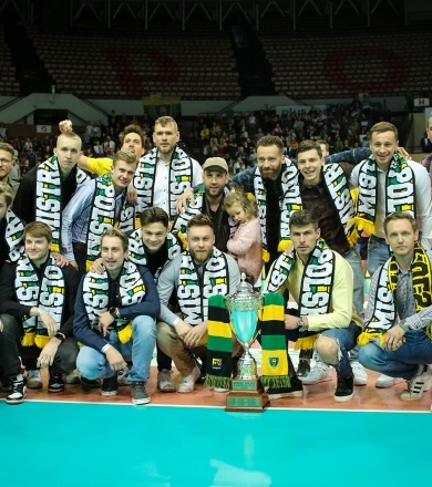 Play-off. Kulisy meczu GKS - ZAKSA w Spodku [WIDEO]