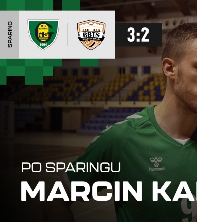 Marcin Kania po sparingu GKS - BBTS [WIDEO]