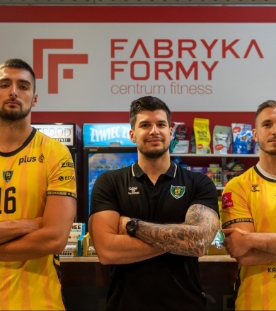 Fabryka Formy Partnerem siatkarzy GieKSy