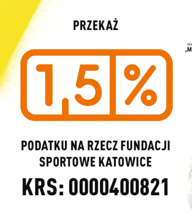 PRZEKAŻ 1,5% PODATKU NA AKADEMIĘ MŁODA GIEKSA