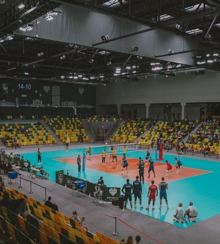 Siatkówka wkroczyła na Arenę Katowice [WIDEO]