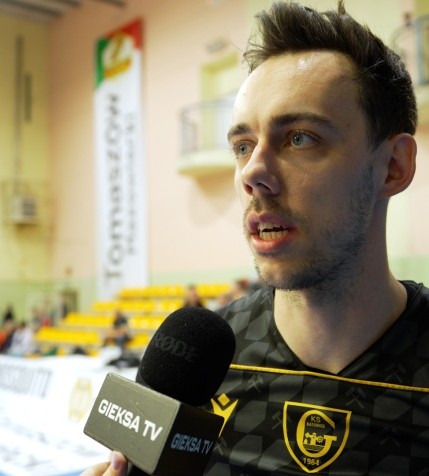 Bartosz Schmidt po meczu Lechia - GKS