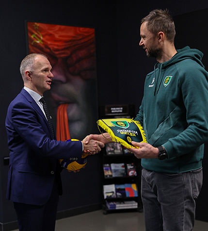 Siatkarze w ŚCWiS [WIDEO]