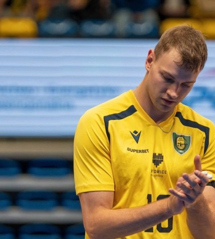 Damian Domagała po sparingu Skra - GKS [WIDEO]