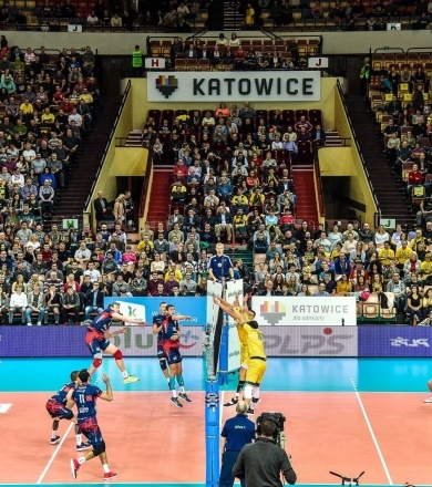 GKS Katowice - ZAKSA Kędzierzyn-Koźle [GALERIA]